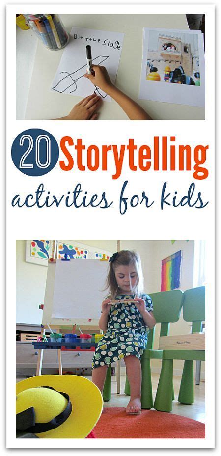 Storytelling Activities For Kids | Activities for kids, Activities, Preschool literacy