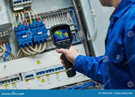 Thermal Imaging Inspection of Electrical Equipment Stock Photo - Image of service, repair: 149567630