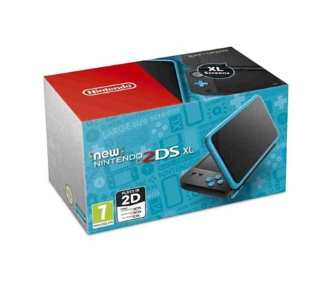 Nintendo New 2DS XL Black & Turquoise - Konsole Nintendo - Sklep komputerowy - x-kom.pl