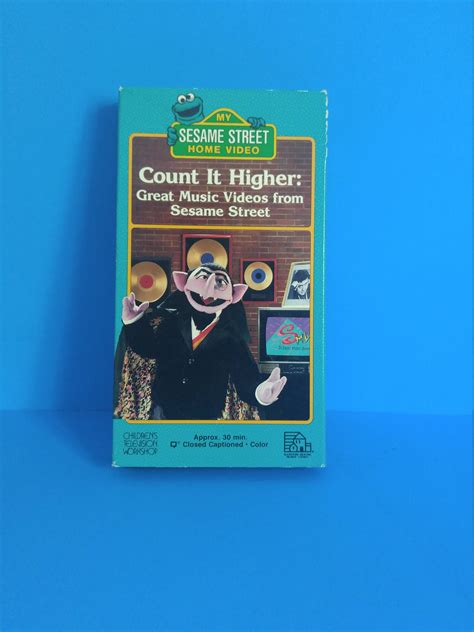 Sesame Street Count It Higher Vhs