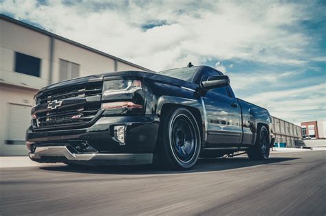 Sneaky Sancho - 900hp Silverado lowered on Volk TE37s | S3 Magazine