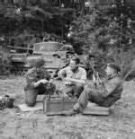 [Photo] Commanding officer Lieutenant Fathergill of B Squadron, 107th ...