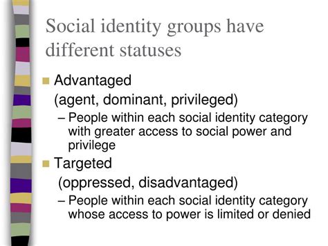 PPT - Personal/Social Identity Development: Who am I? Who are my people? PowerPoint Presentation ...