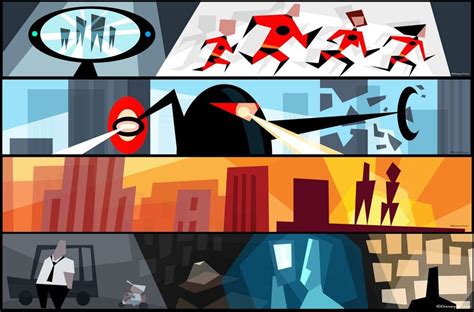 disney concepts & stuff | Pixar concept art, Color script, The incredibles