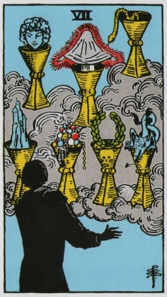 Seven of Cups: Debauch | EsoTarot