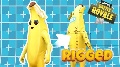 FORTNITE Peely SKIN FREE free 3D model rigged | CGTrader