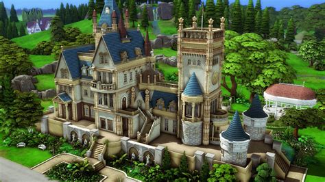 Sims 4 castle build - roomall