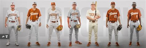 Texas Baseball Uniforms — UNISWAG