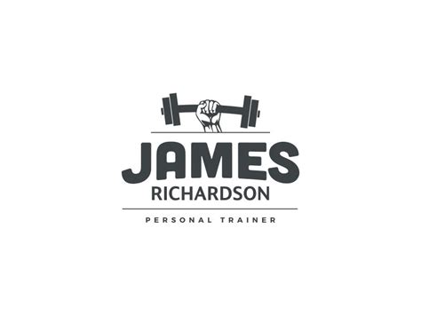 James Richardson Personal Trainer Logo Personal Trainer Logo, Personal Training, Fitness Logo ...