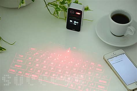 Mini Virtual Keyboard and mouse for iphone phone PC,Wireless Bluetooth ...