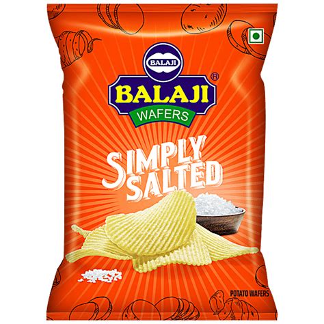 Buy Balaji Wafers Simply Salted 45 Gm Pouch Online at the Best Price of Rs 10 - bigbasket