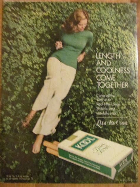 Kool Cigarettes, Full Page Vintage Ad Print Advertising, Vintage Ads ...