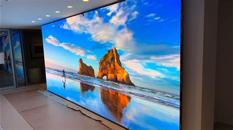 4K P1.25 LED video wall installation in Southampton house - YouTube