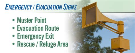 Emergency / Evacuation Signs & Labels