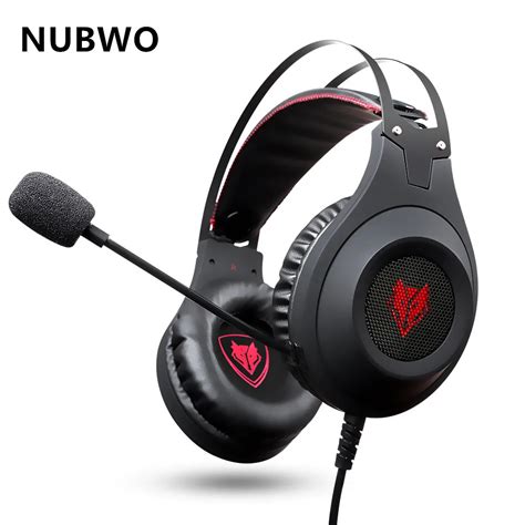 NUBWO N2U PC Gamer Headset USB Stereo Gaming Headphones with Microphone ...