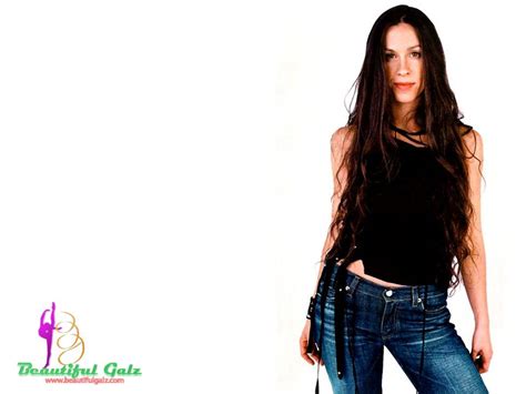 Hollywood Actress Alanis Morissette Desktop Wallpapers ~ All About Beautiful Girls