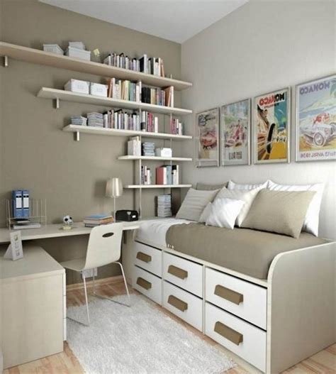 Storage ideas for small bedrooms to maximize the space