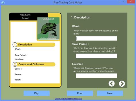 Free Trading Card Maker - Download