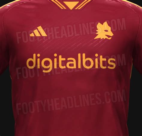 Camiseta Local AS Roma 2023-24