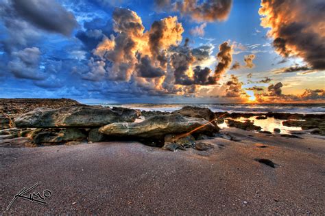 Blowing Rocks Sunrise – Jupiter Island, Florida | HDR Photography by ...