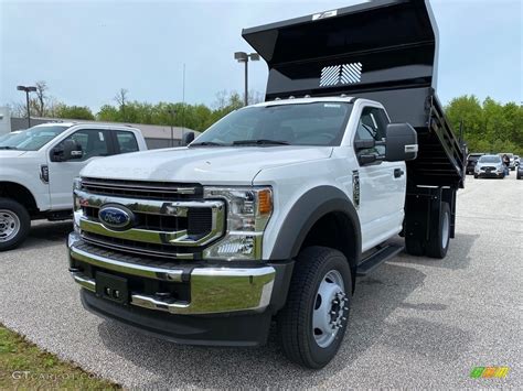 2020 Oxford White Ford F550 Super Duty XL Crew Cab 4x4 Dump Truck #138489160 Photo #4 | GTCarLot ...