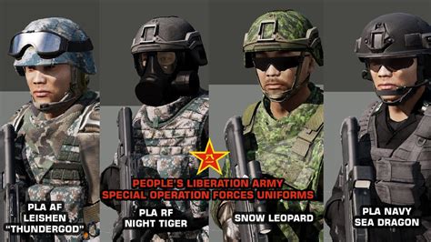 7 Lethal Chinese PLA Special Operation Forces, Uniforms and Loadouts ...