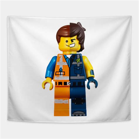 Lego Movie 2 Emmet and Rex - Lego Movie 2 - Tapestry | TeePublic