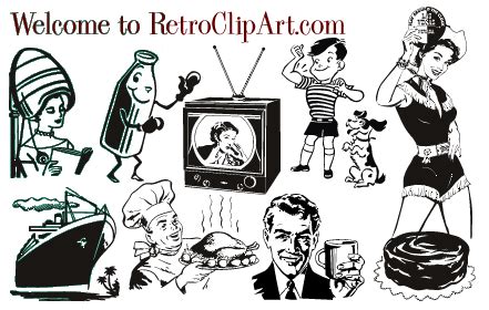 Free Retro 50s Cliparts, Download Free Retro 50s Cliparts png images ...