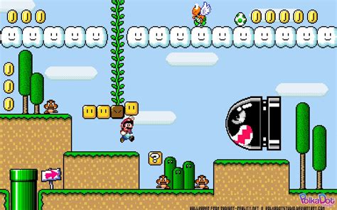 super, Mario, World, Retro, Games Wallpapers HD / Desktop and Mobile ...