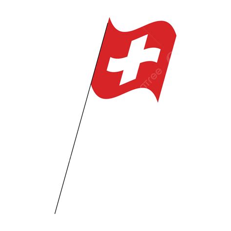 Isolated Transparent Flag Of Switzerland Vector, Switzerland Flag ...