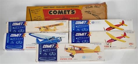 Vintage COMET Model Airplanes in Box | #4604628942