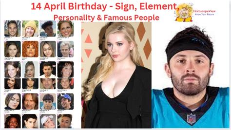 April 14 Birthday Personality & People Born on 14th April Birthdays