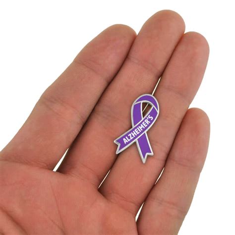 Awareness Ribbon Pin - Alzheimer's | PinMart