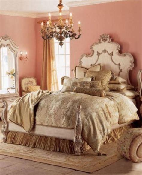 Pin by Paulette Eppley on Furniture | Romantic bedroom decor, Home, Peach bedroom