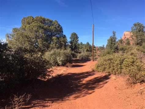 Sedona Red Rock Hiking Trails Stock Photo - Image of vortex, sand: 107709178