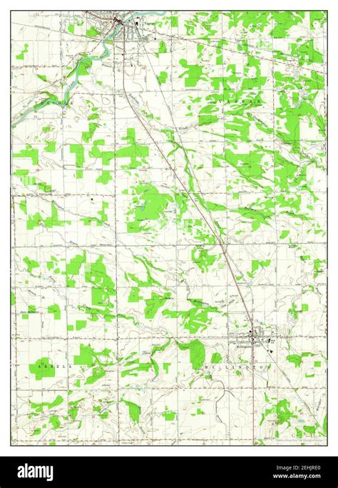 Vassar, Michigan, map 1963, 1:24000, United States of America by Timeless Maps, data U.S ...