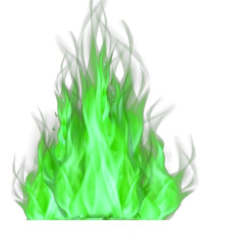 Green flame png - Download Free Png Images