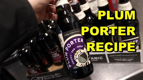 Plum Porter Recipe