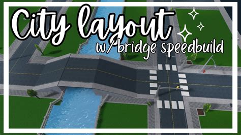 Bloxburg City Layout w/ river SpeedBuild | Building a Bloxburg city ...