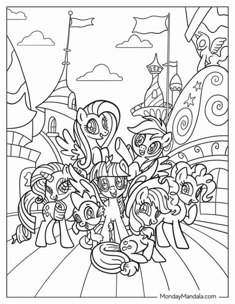 My Little Pony Coloring Pages To Color Online