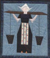 Dutch girl quilt | Quilt block patterns, Quilt blocks