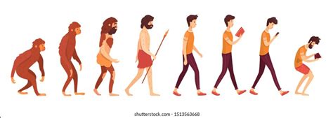 6,144 Human Evolution Cartoon Images, Stock Photos & Vectors | Shutterstock