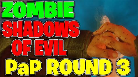 Shadows Of Evil Pack a Punch Round 3 + 2 Perk + Arma + Scudo - Call Of Duty Black Ops 3 Zombie ...