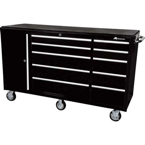 Montezuma 72in. 10-Drawer Tool Cart with Bulk Storage Area, Model# EL7210TC | Northern Tool ...