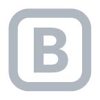 Regional Indicator Symbol Letter B Emoji on Toss Face (토스페이스) February 2022