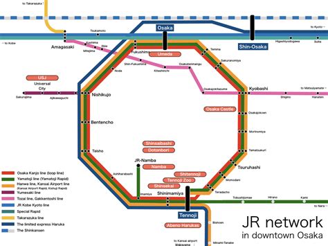 How to use JR Pass in downtown Osaka. Find how much you can use Japan Rail Pass in Osaka ...