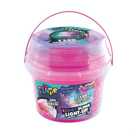 Canal Toys So Slime Light-up Cosmic Slime Crunch Bucket with 1 LED ...