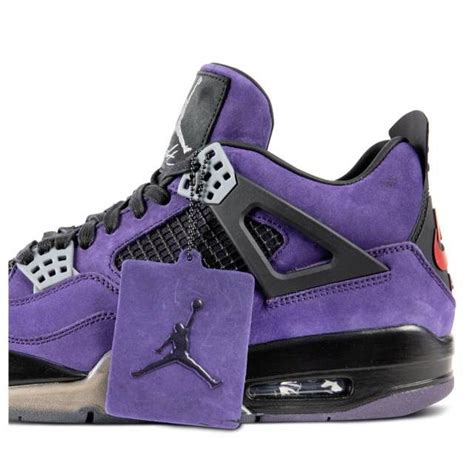 Travis Scott x Air Jordan 4 purple Family & Friends | Kixify Marketplace