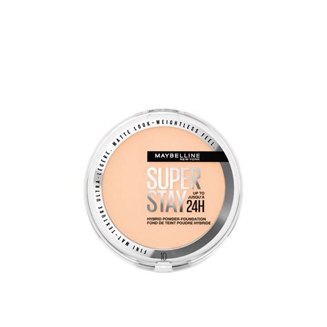 Buy Maybelline Super Stay 24h Hybrid Powder-Foundation 10 9g · World Wide