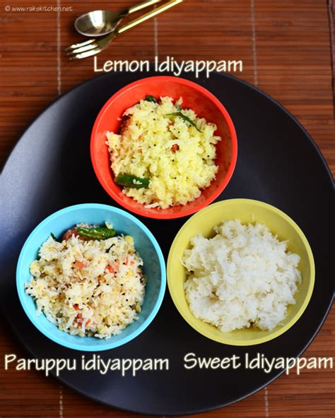 Idiyappam varieties | Breakfast idea - Raks Kitchen